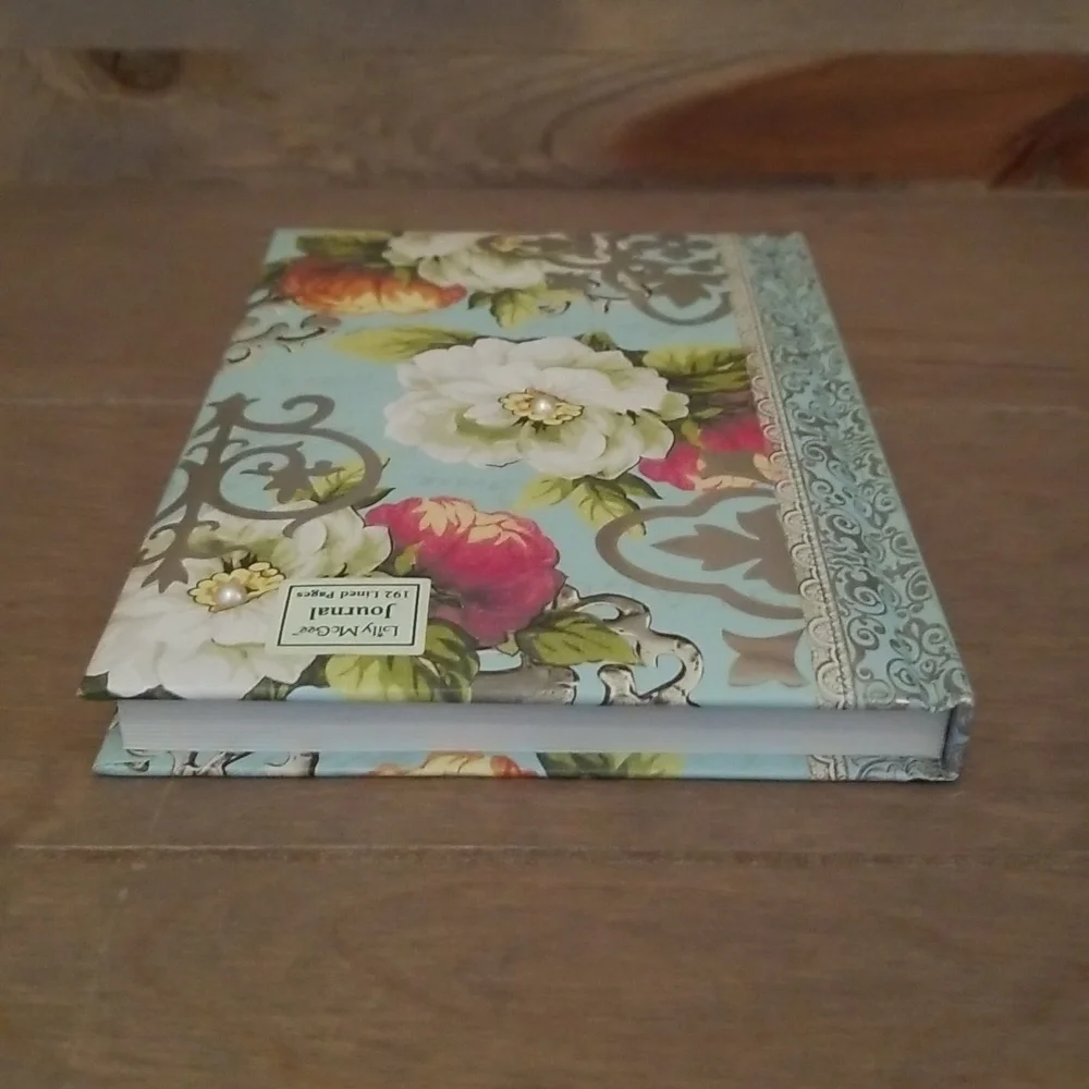 Lily McGee Floral Hardcover Journal